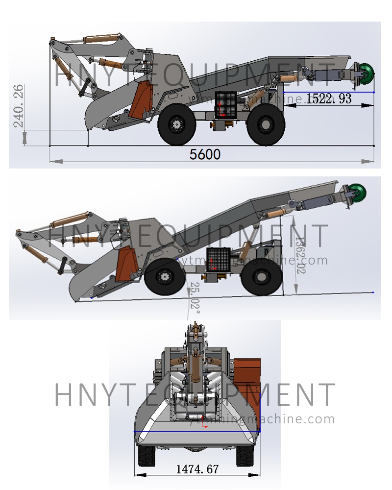 zwy60 mucking machine